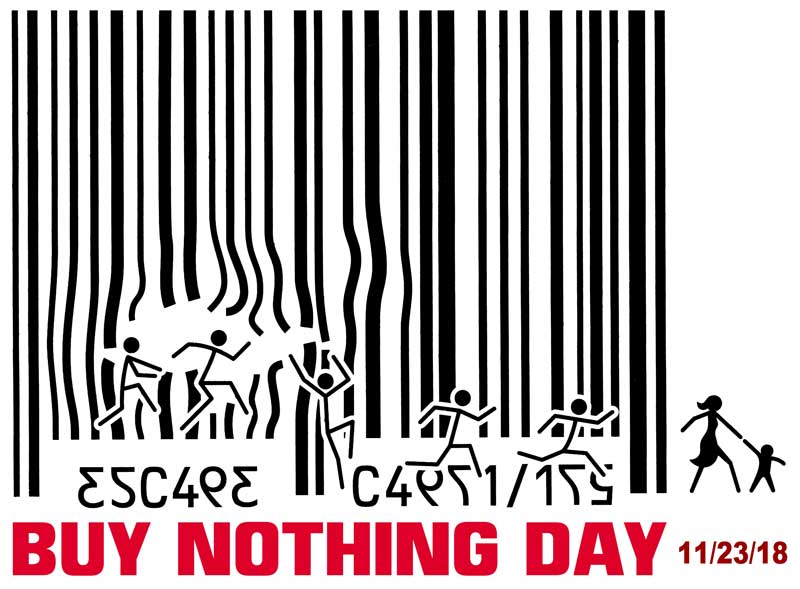 Buy Nothing Day 2018