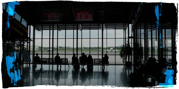 After learning my flight had been detained...