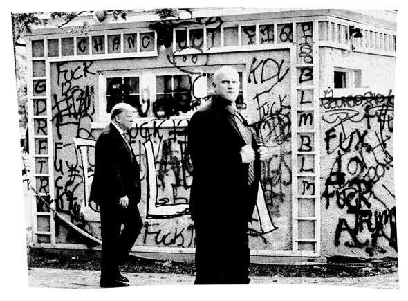 Trump Stranger Graffiti
