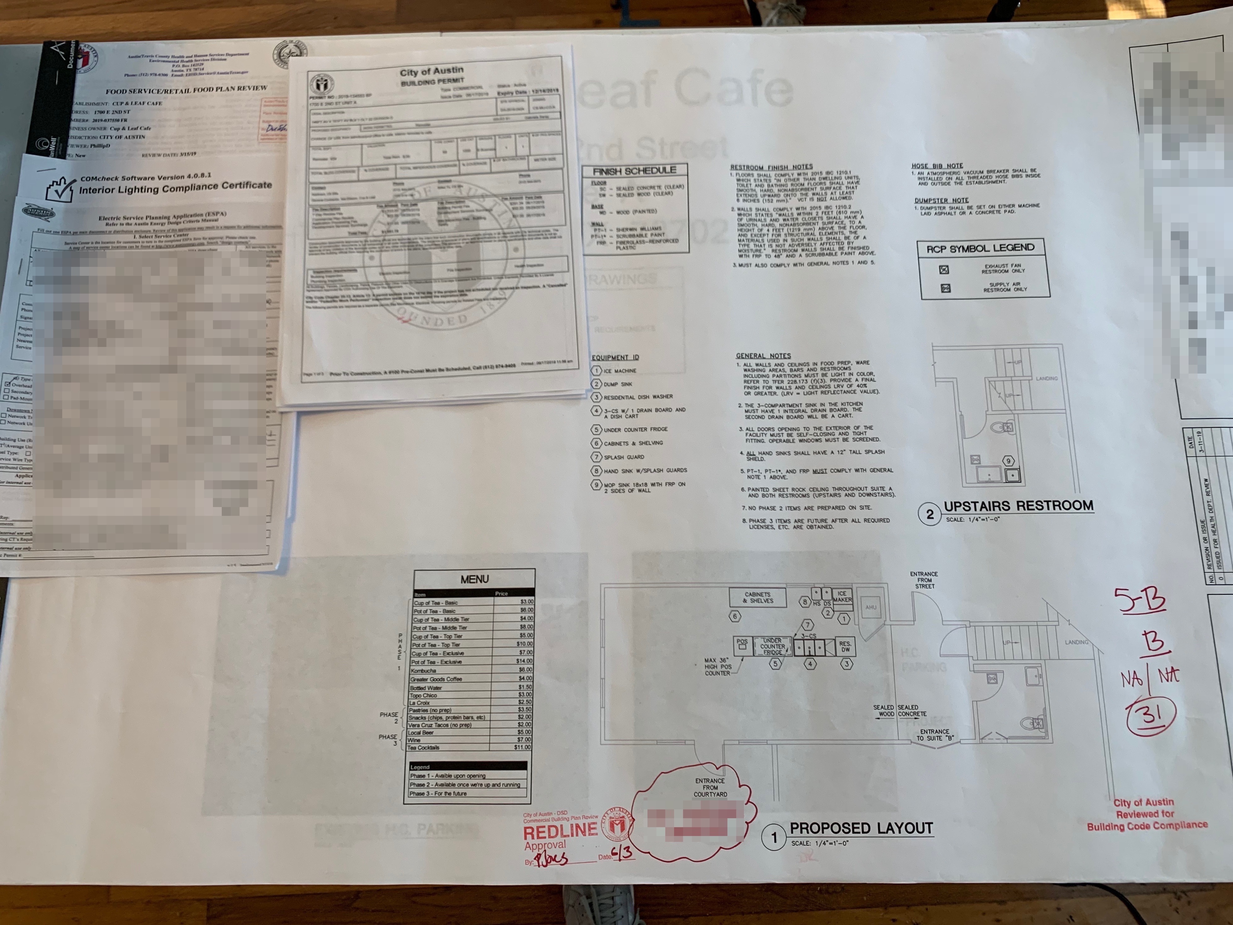 Cup & Leaf Cafe pt. 3 Getting Our Permits Nat Eliason