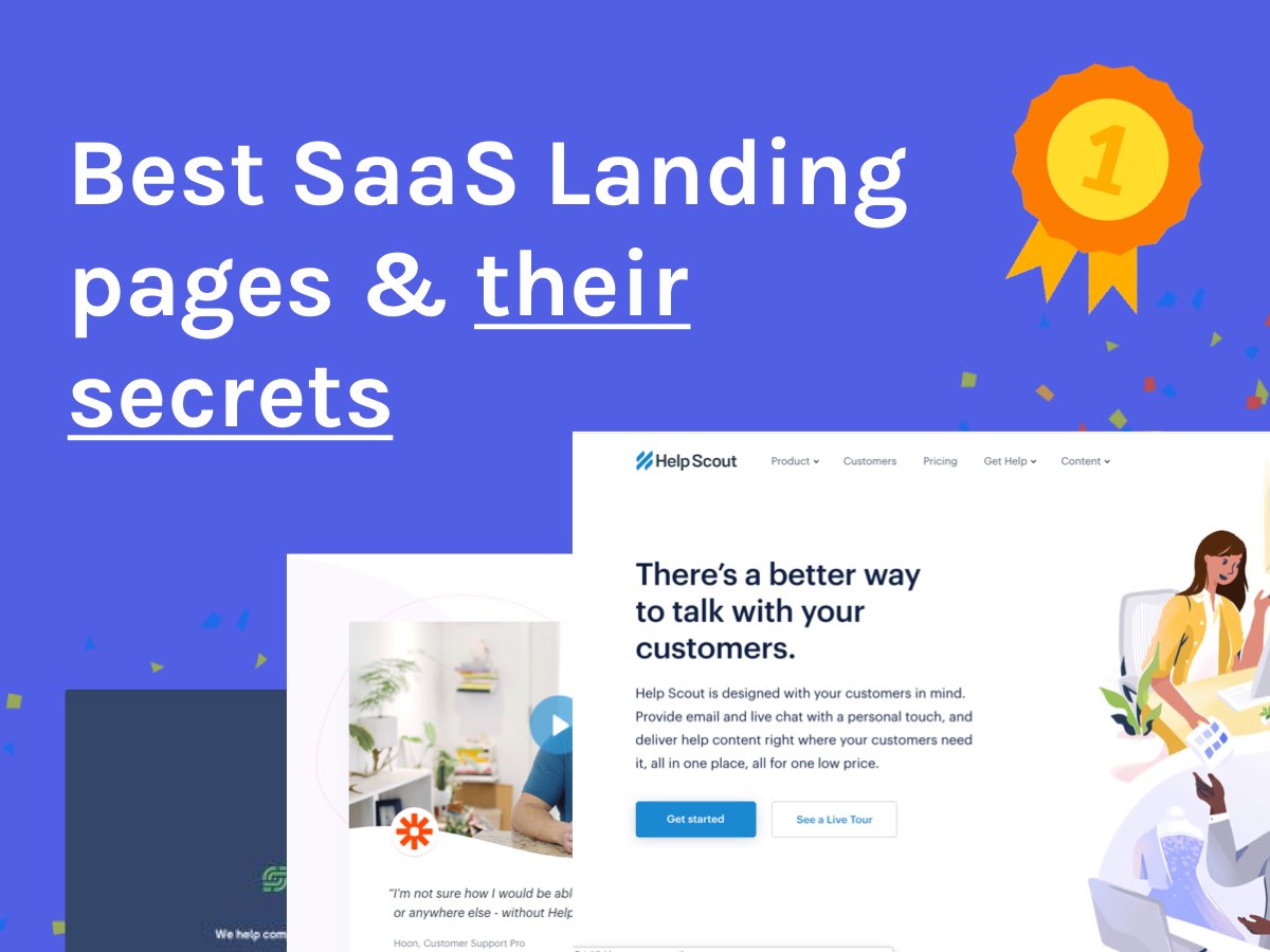 The Best SaaS Landing page examples I’ve seen (+ their secrets for ...