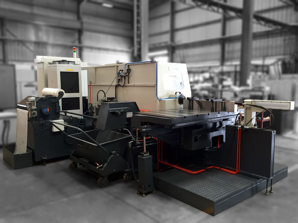 Back View Three Axis Gun Drilling Machine