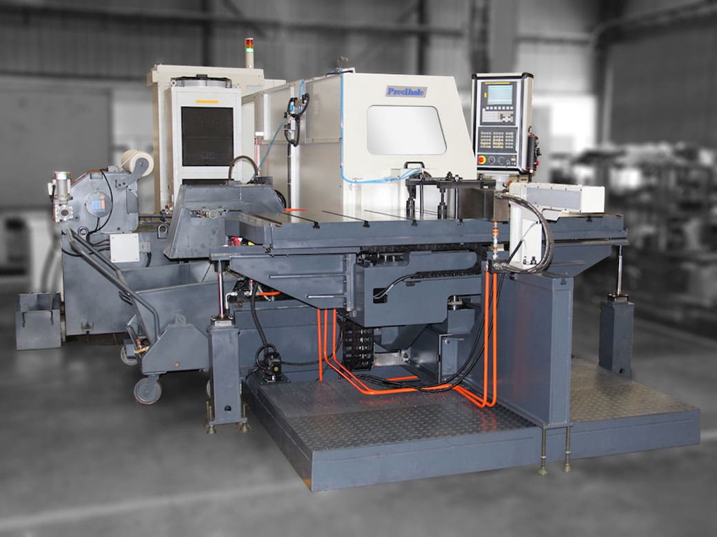 XY Table Three Axis Gun Drilling Machine