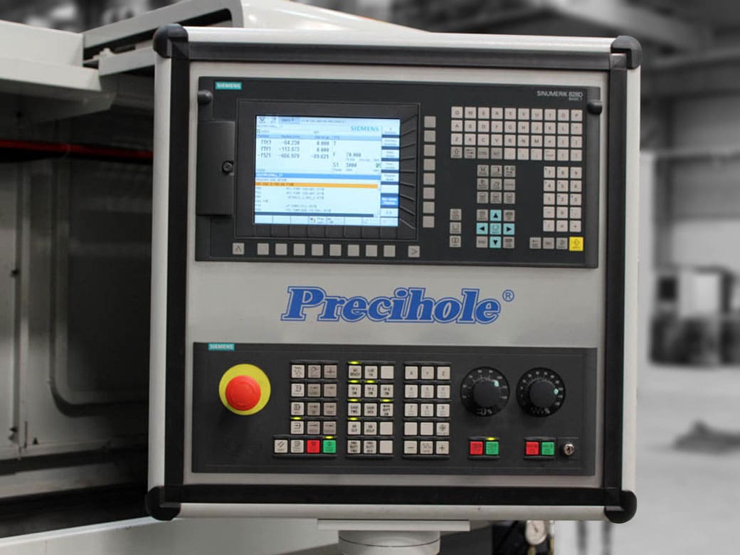 CNC Control Panel Three Axis Gun Drilling Machine