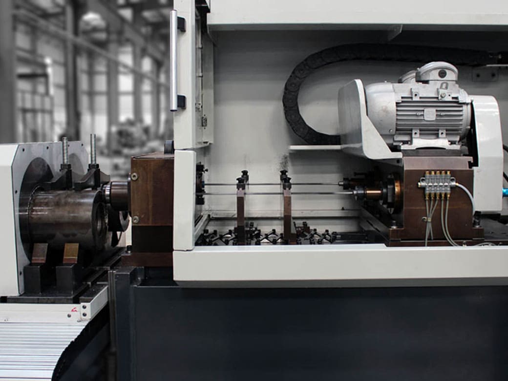 Component Fixturing Three Axis Gun Drilling Machine