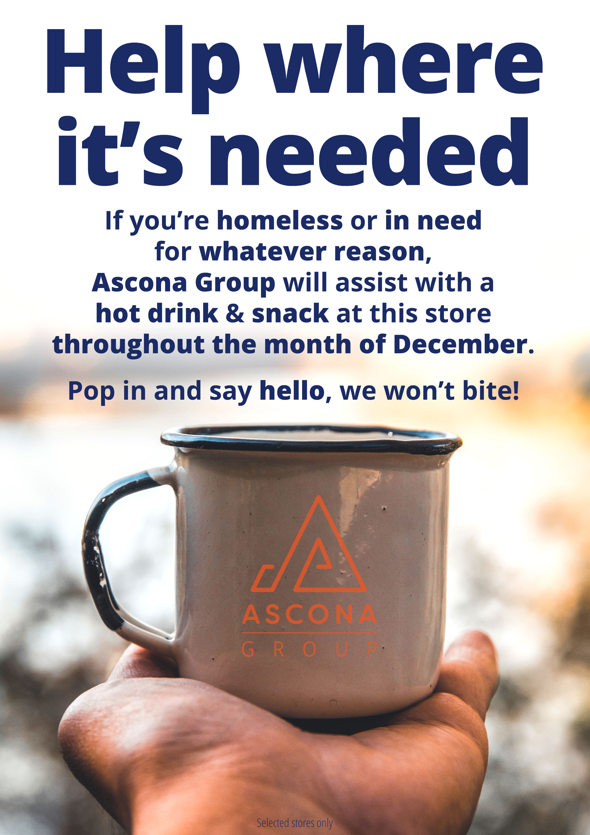 Help where it's needed