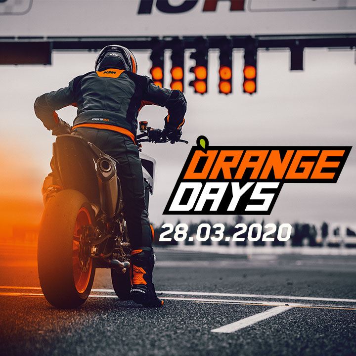 STARTE ORANGE IN DIE NEUE MOTORRADSAISON 2020
