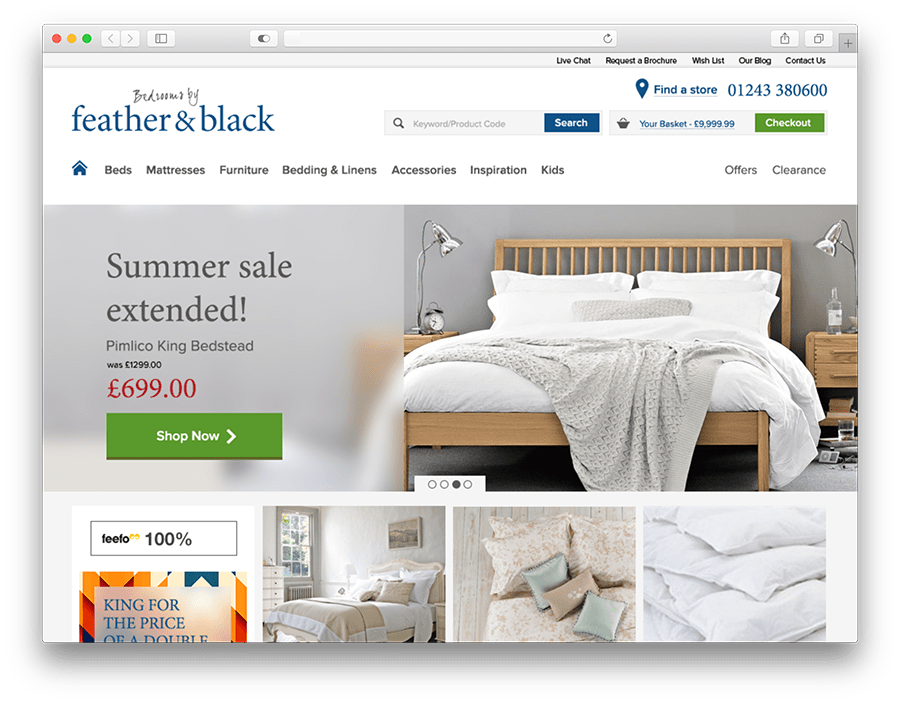 Darren Walters Ux Ui Designer Project Feather Black Feather Black Needed A Website That Reflected The Quality And Style Of High Value Goods They Whilst Providing An Experience Conveys Trust