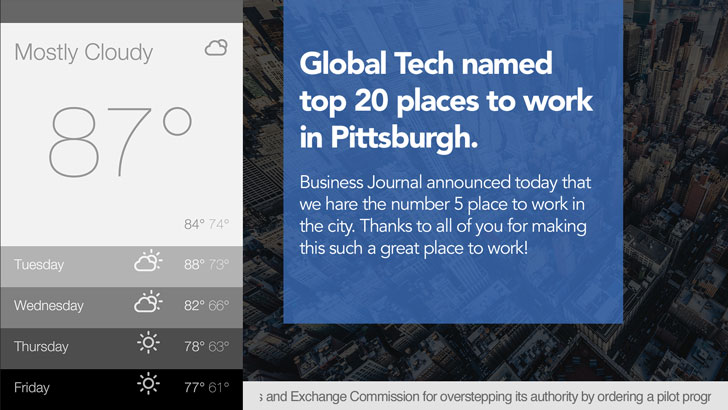 publicize workplace wins