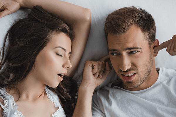 Stop disruptimg your partner's sleep!
