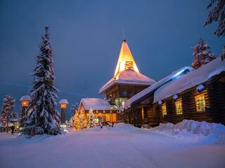 Santa Claus Village on arctic circle Santa Claus Village on arctic circle