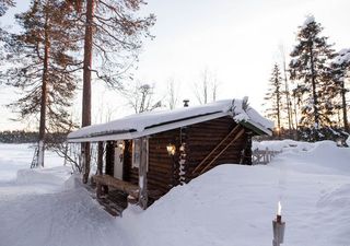Finnish Sauna Winter Finnish Sauna Winter
