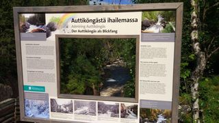 Auttiköngäs nature trail Auttiköngäs nature trail