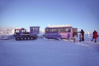 Pyhä Luosto Hill Snow train Pyhä Luosto Hill Snow train