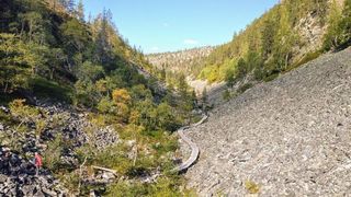 Pyhä luosto gorge Pyhä luosto gorge