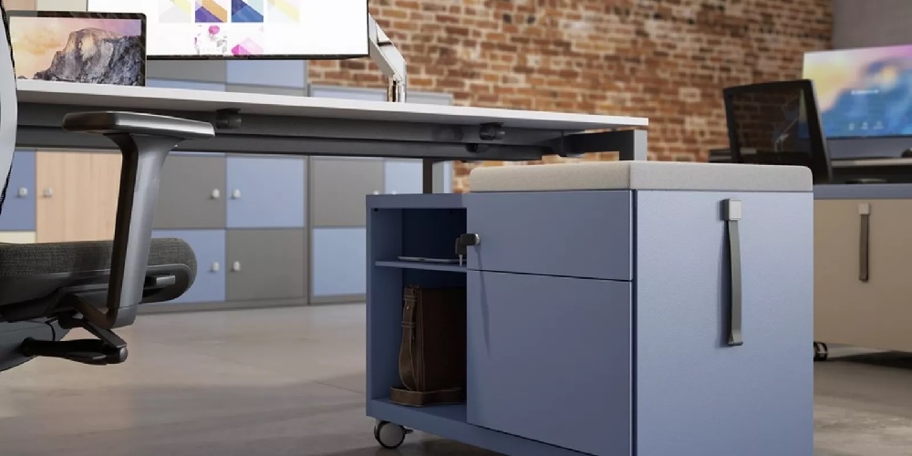 Caddy storage unit by Bisley