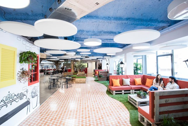 Good acoustics enhance an office environment