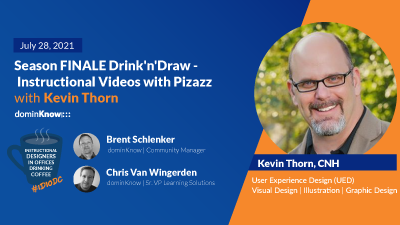 Season FINALE Drink'n'Draw - Instructional Videos with Pizazz with Kevin Thorn