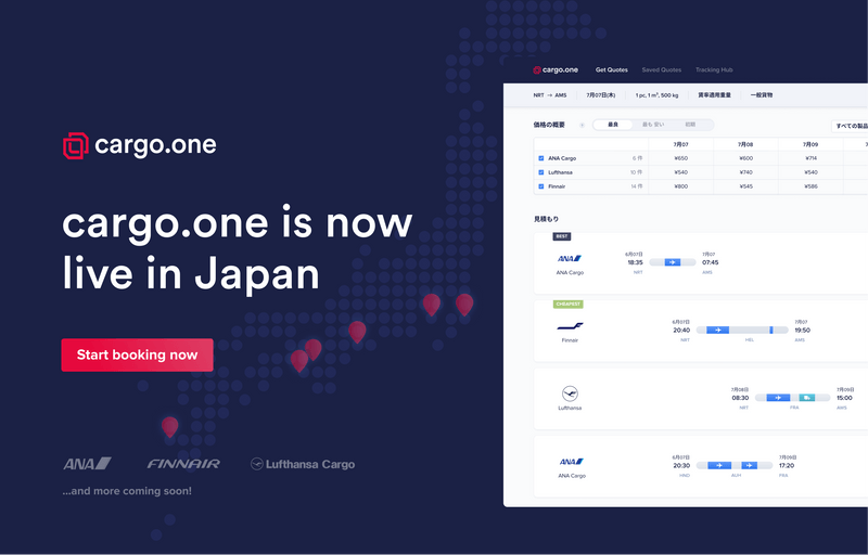 cargo.one – The easiest way to book air cargo