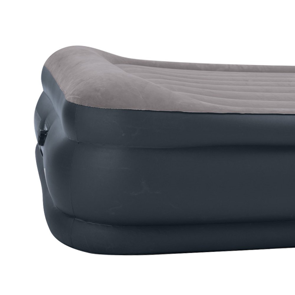 Intex Deluxe Pillow Rest Raised Air Bed Review Bedowl Intex Deluxe Pillow Rest Raised Top