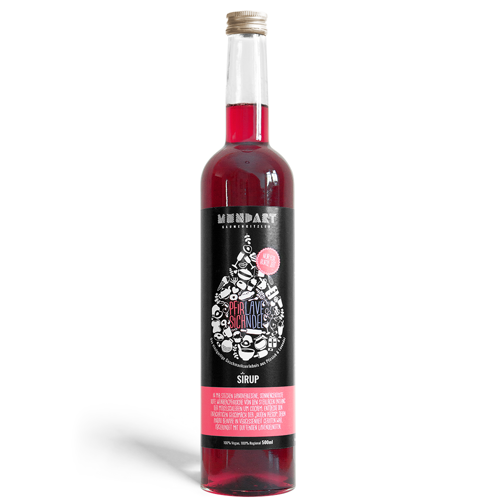 Pfirsich-Lavendel-Sirup (0,5 L)