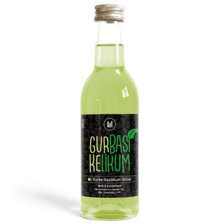 Gurke-Basilikum-Sirup (250ml)