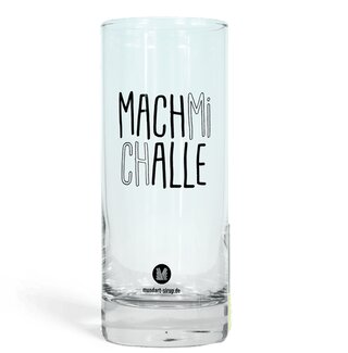 Glas mit Zitat (300 ml)