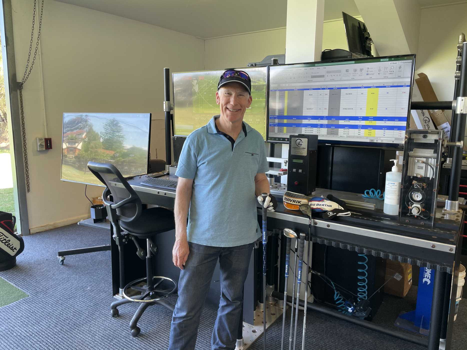 Club Pickup Taylormade Mavrik, Callaway Big Bertha Vokey SM8 Wedges