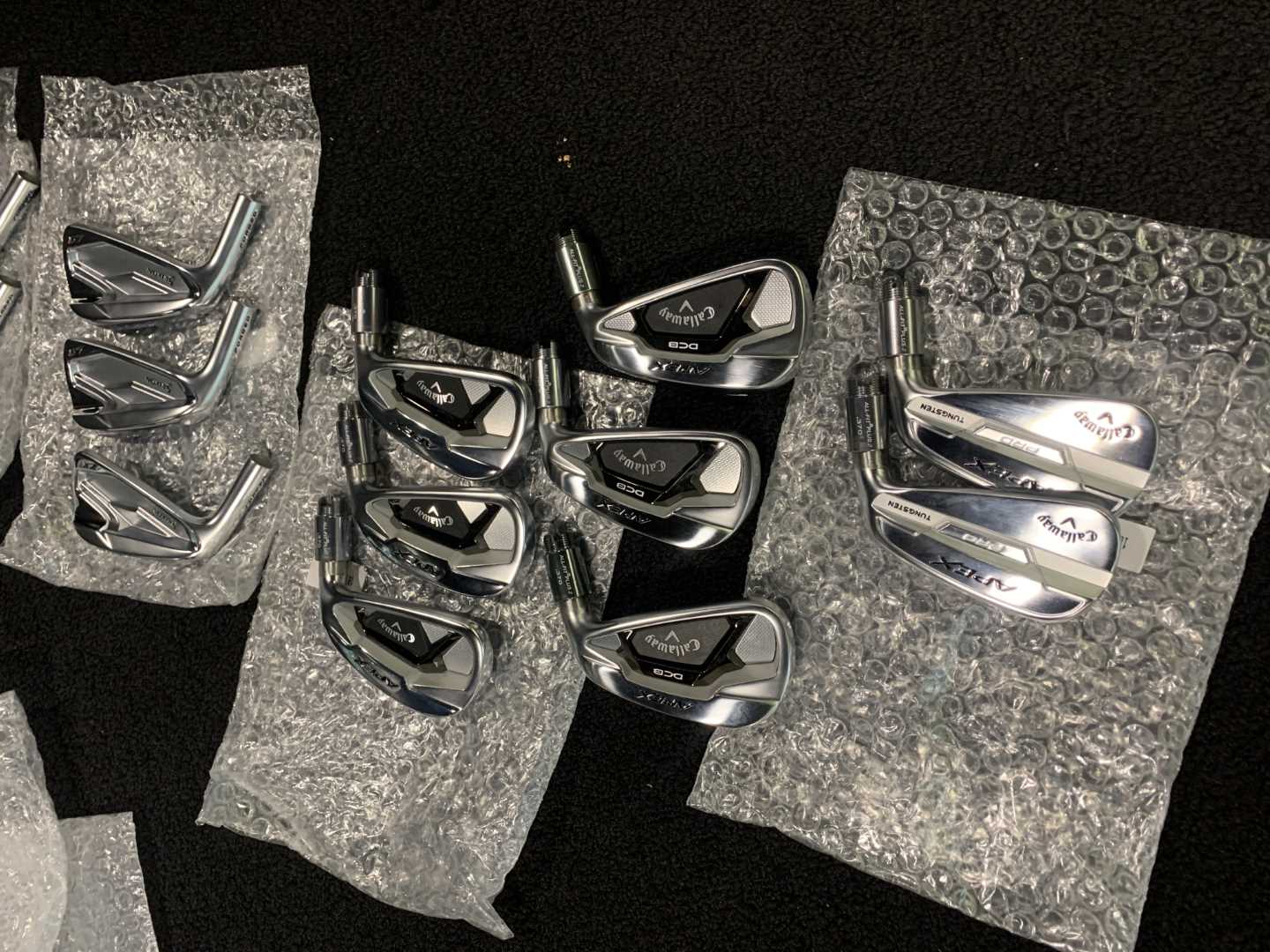 Callaway Epic demos now in Cool Clubs' demo stock Callaway Apex. Apex pro and Apex DCB irons also