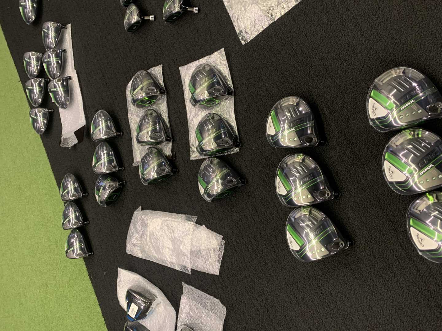 Callaway Epic demos now in Cool Clubs' demo stock Callaway Apex. Apex pro and Apex DCB irons also