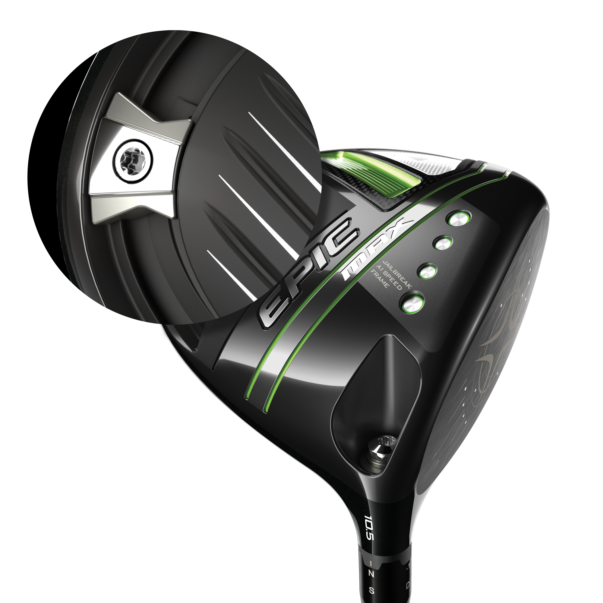 Zoomed in Epic Max Driver