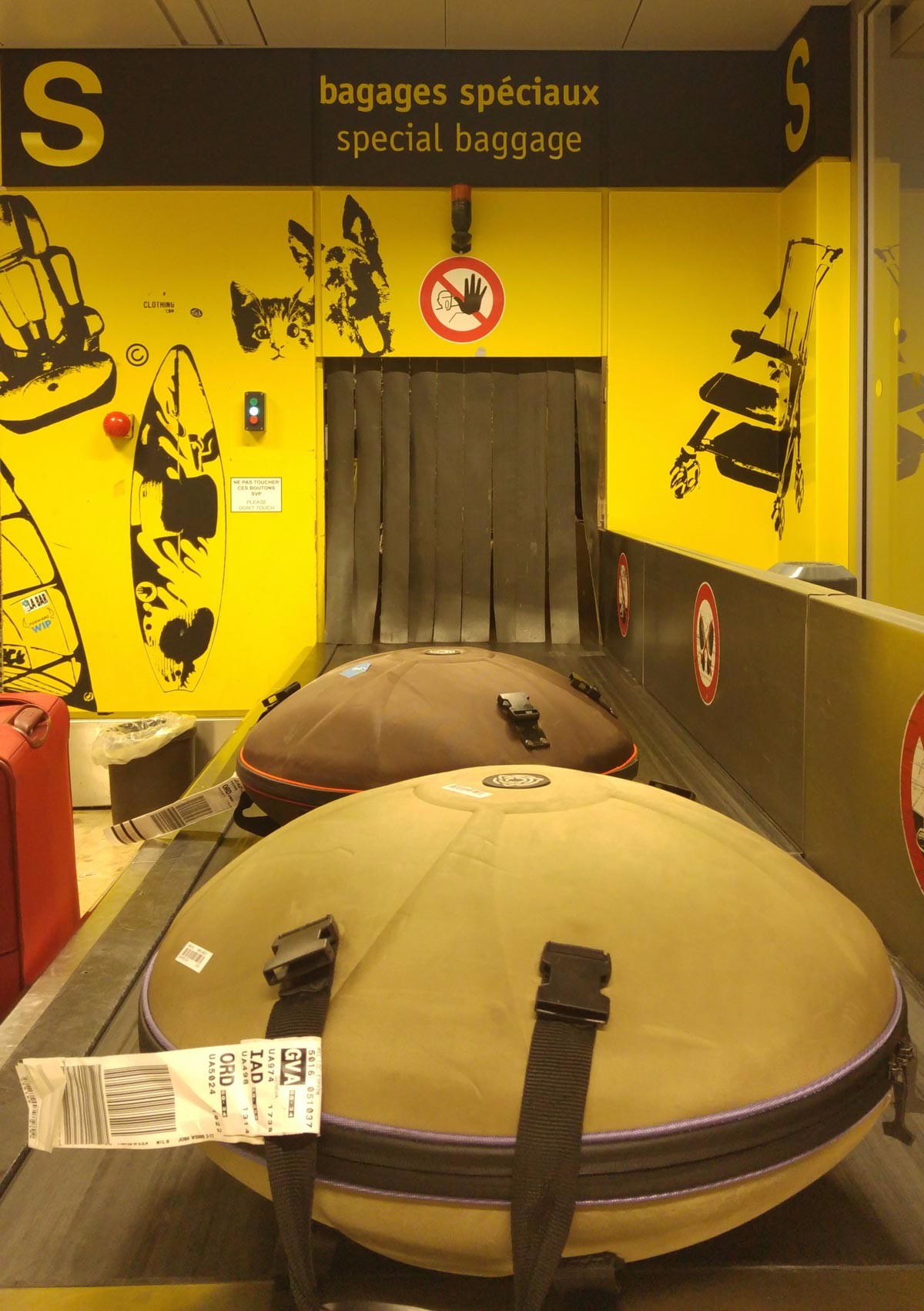 Check-in with a handpan