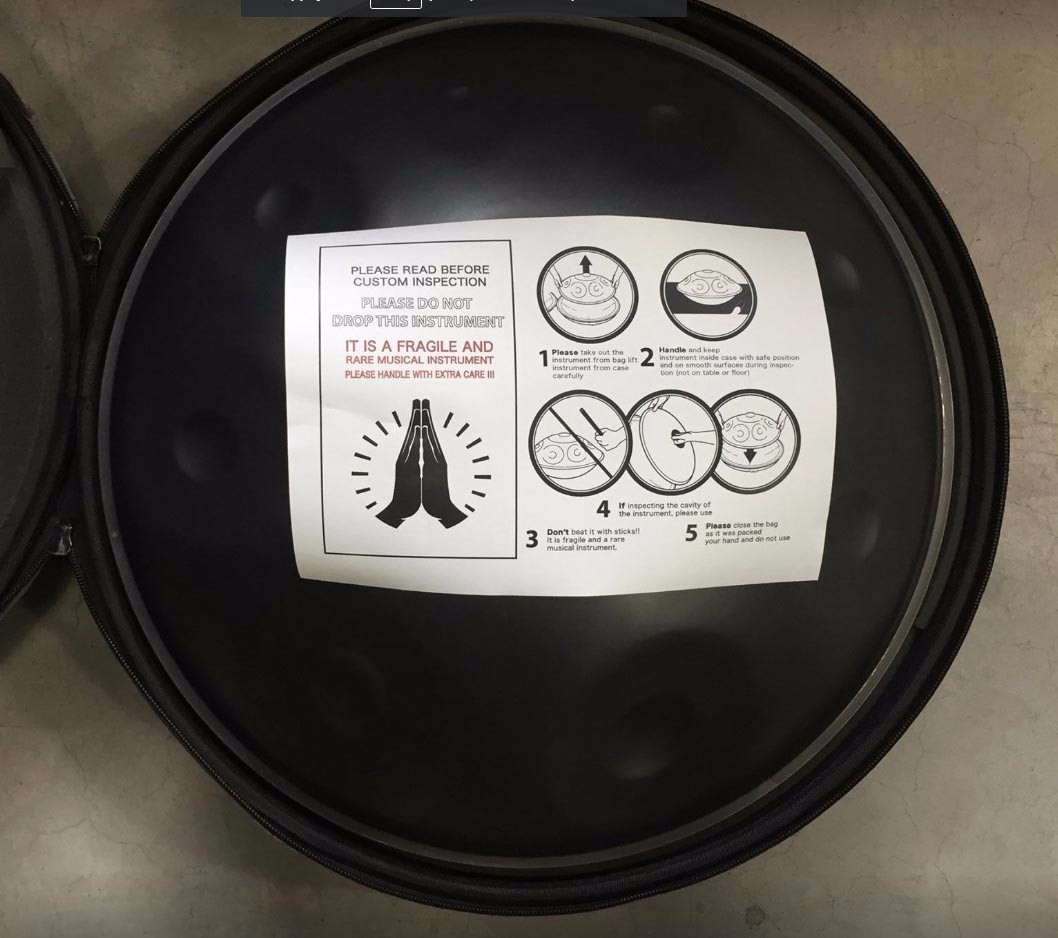 Handpan and Customs