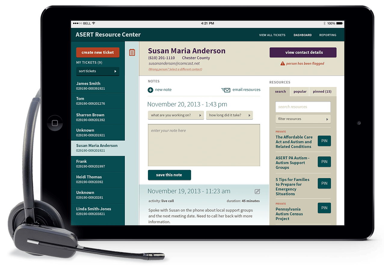 Product Design Case Study Call Center Support Application