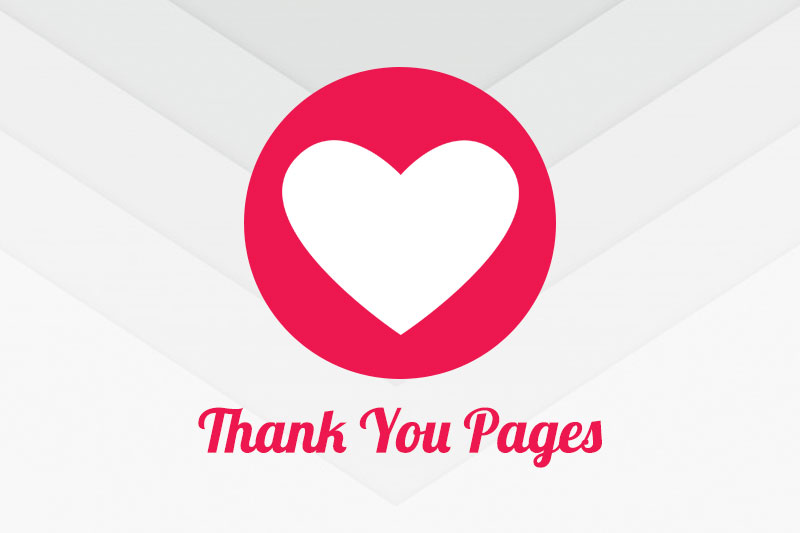 Thank you pages