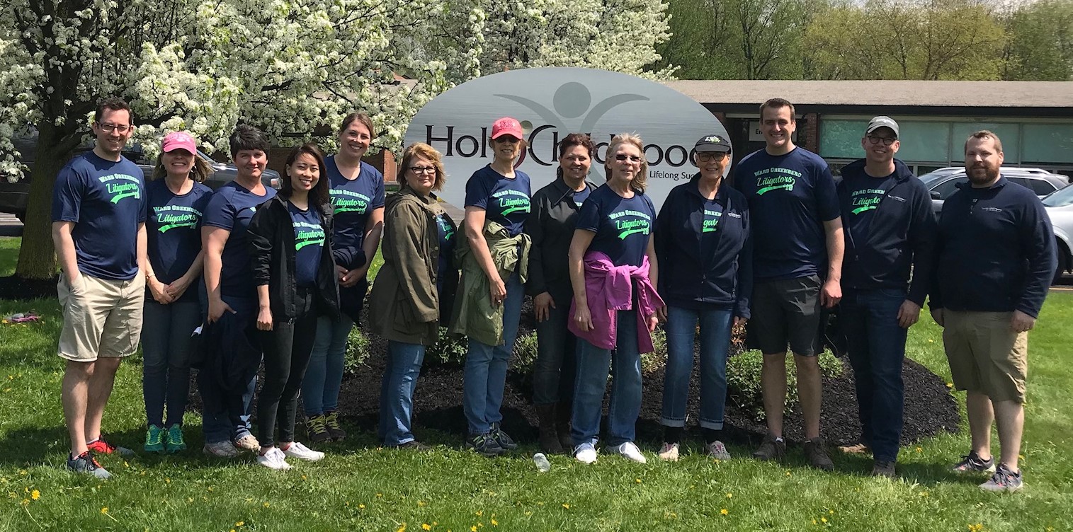 Ward Greenberg team at the 2018 United Way Day of Caring