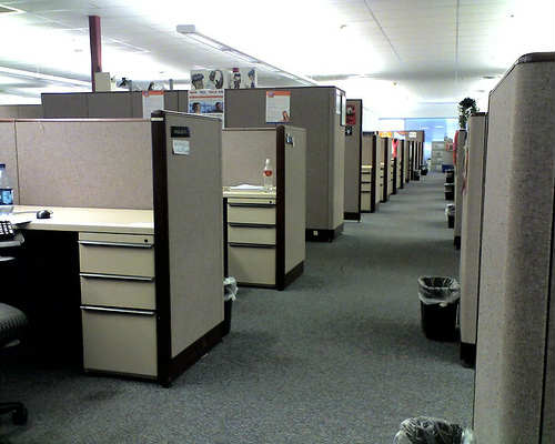 traditional office spaces