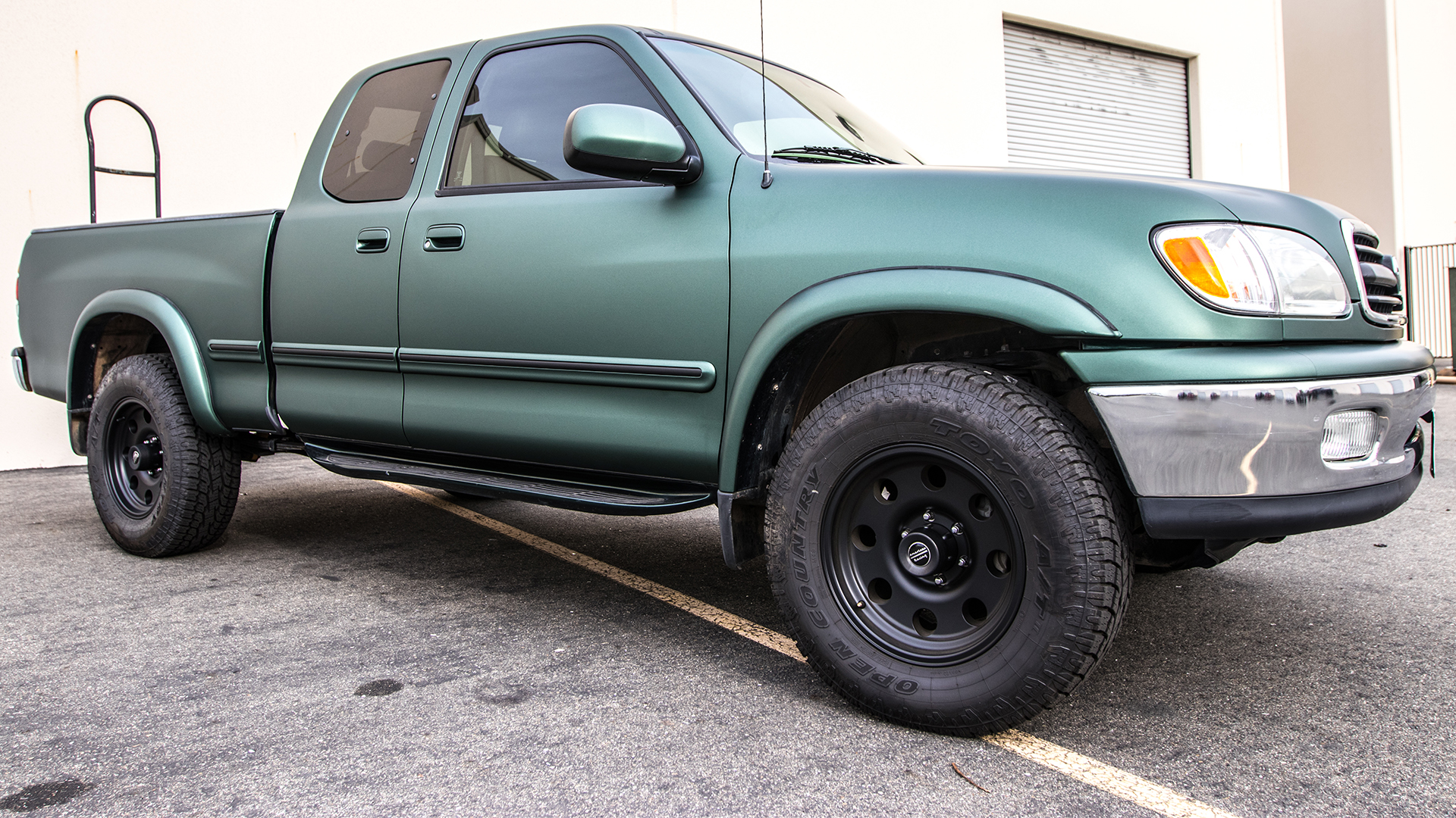 Toyota Tundra 3M 1080 Matte Pine Green - Paint Wraps | Palmer Signs Inc.