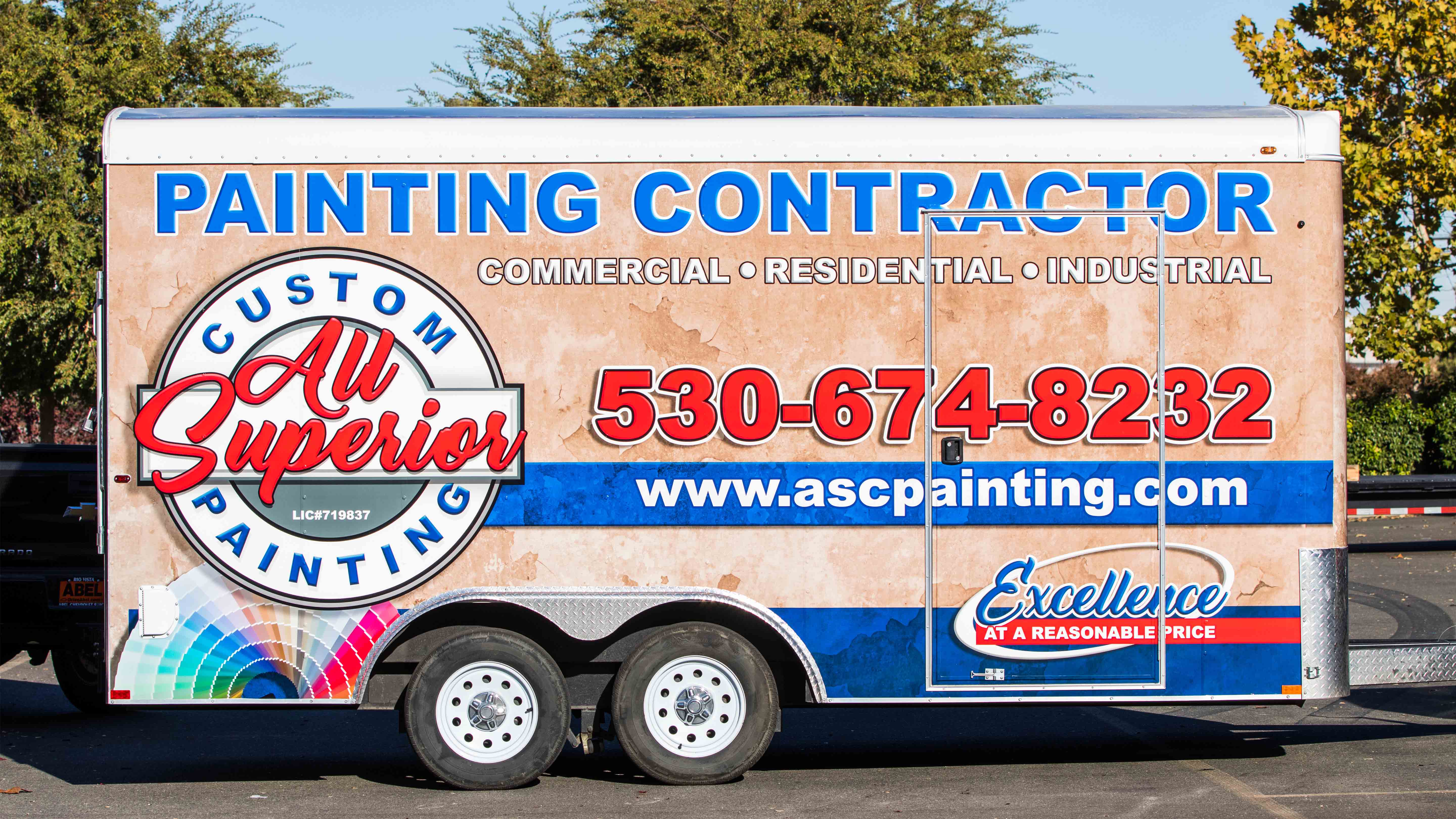 All Superior Custom Painting Vehicle Wraps Palmer Signs Inc.