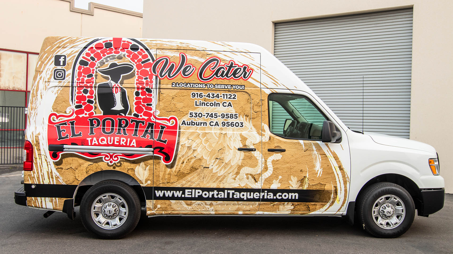El Portal Taqueria Vehicle Wraps Palmer Signs Inc.