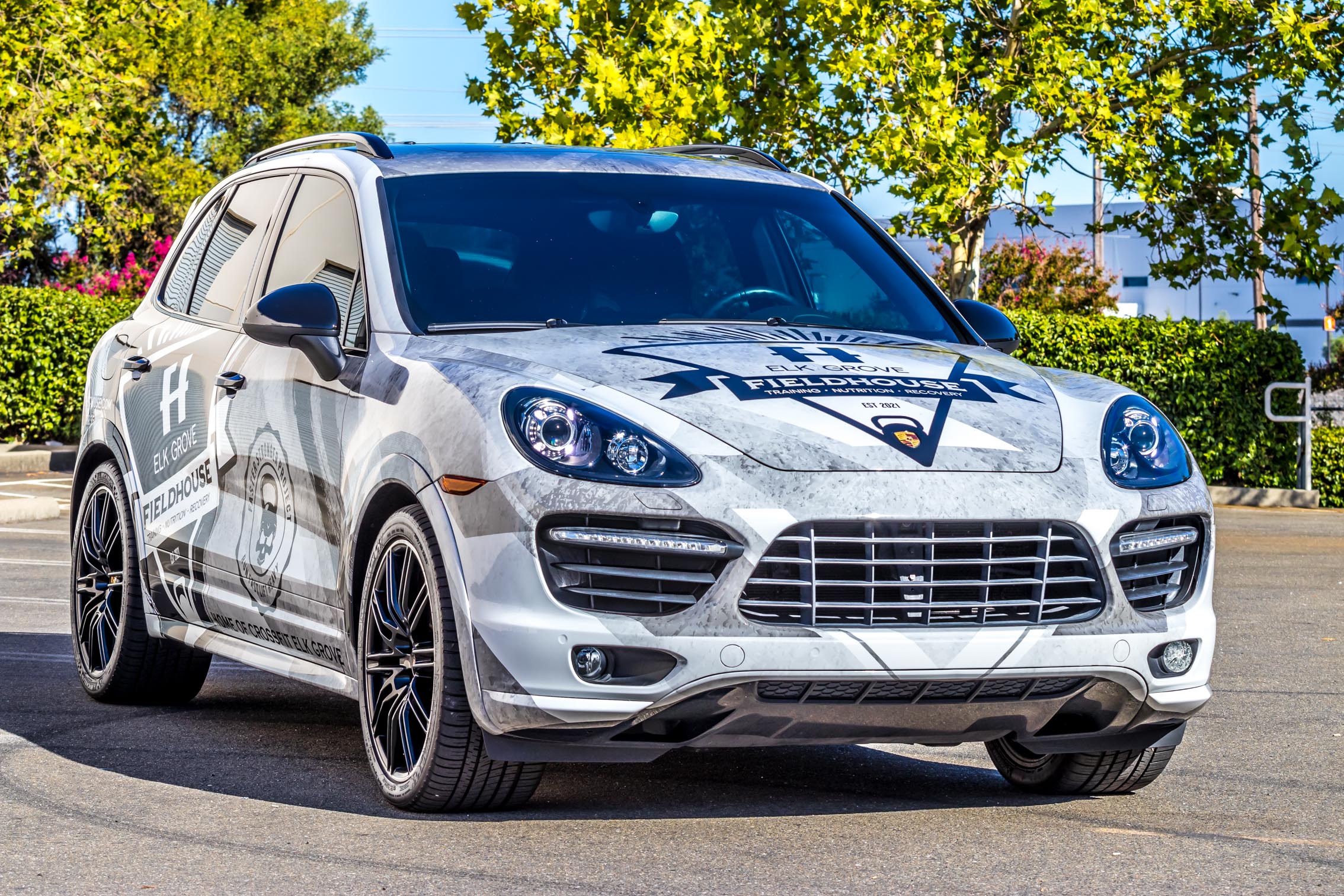 Porsche Cayenne Wrap Vehicle Wraps Palmer Signs Inc.