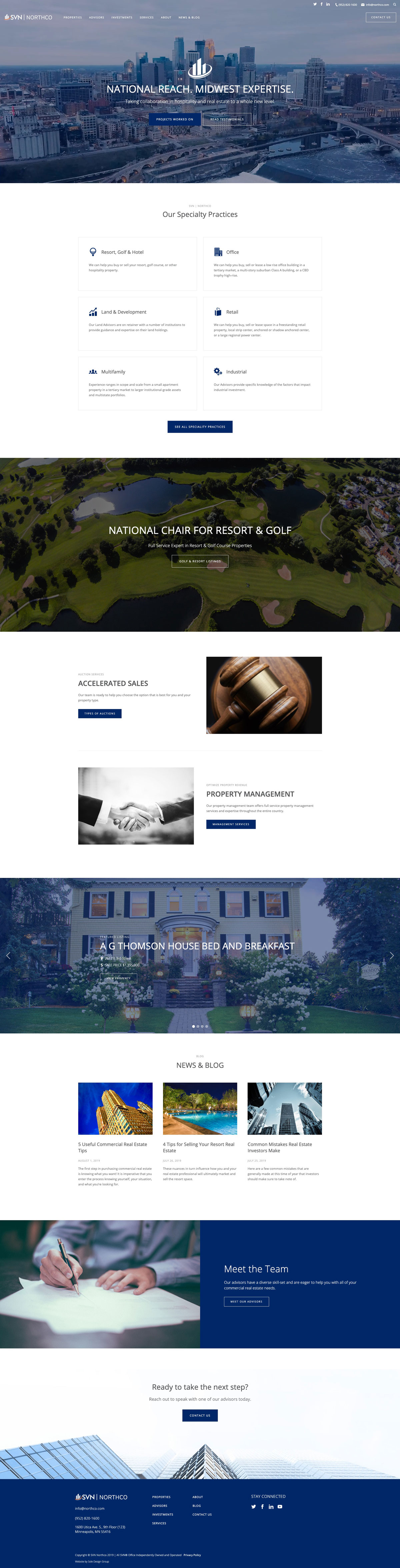 Northco homepage