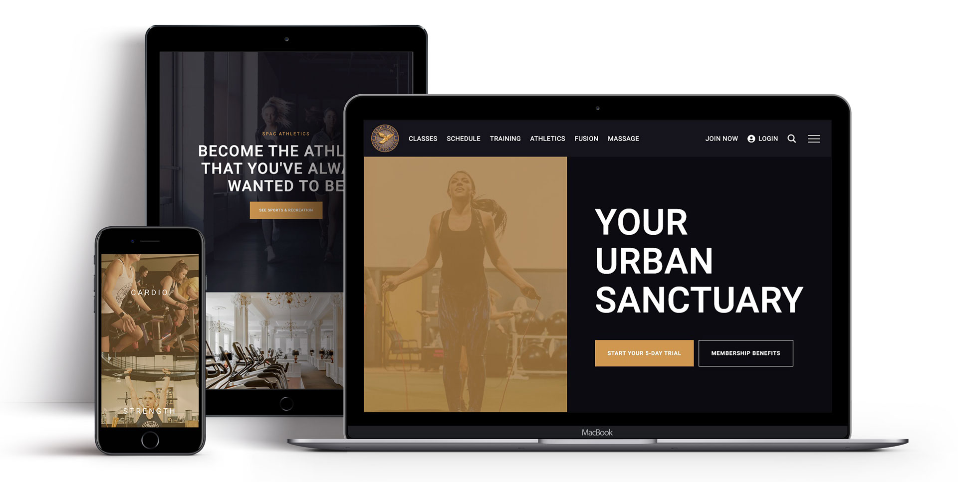 The SPAC website on all devices