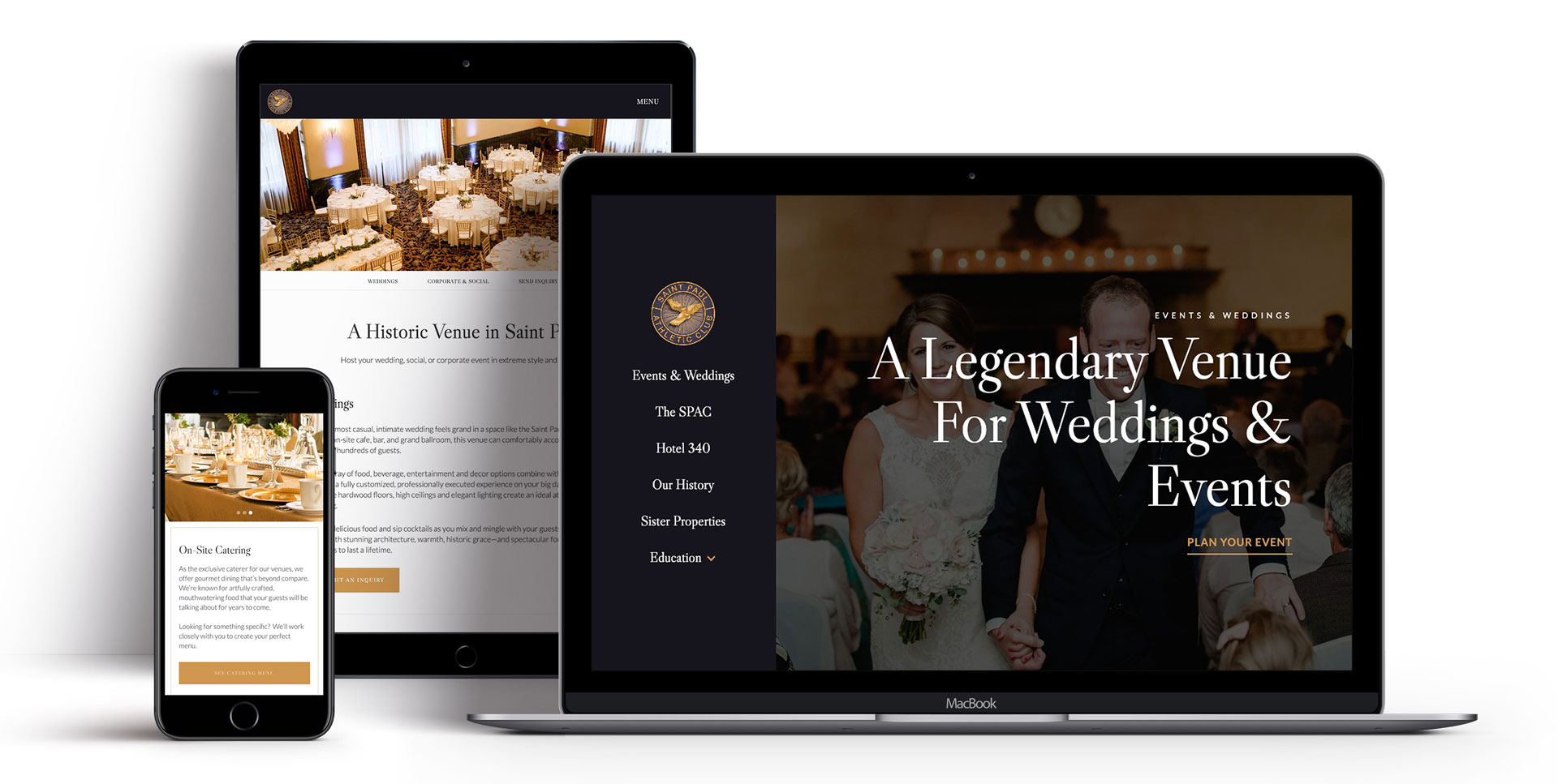The SPAC website on all devices