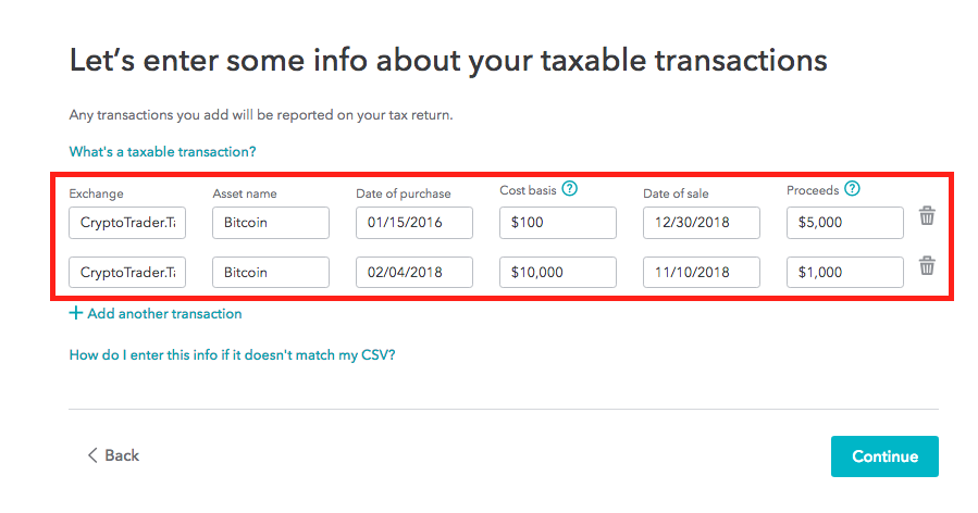 turbotax online cryptocurrency
