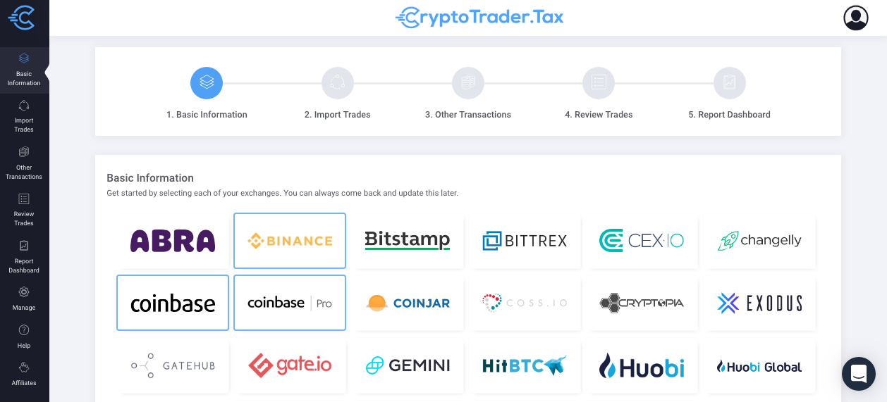 Binance taxes