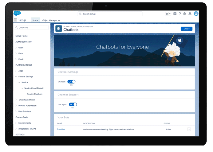Salesforce Einstein Bot Gif