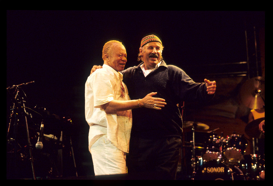 Joe Zawinul and Salif Keita