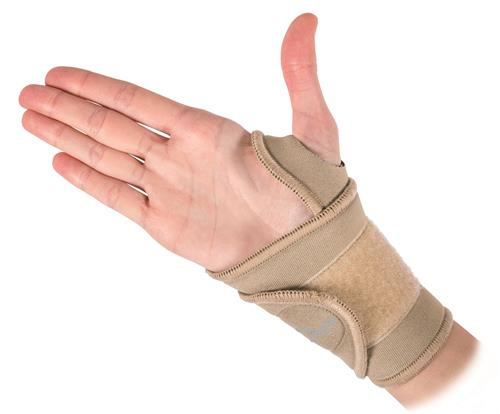strap wrist neoprene swelling compression universal beige
