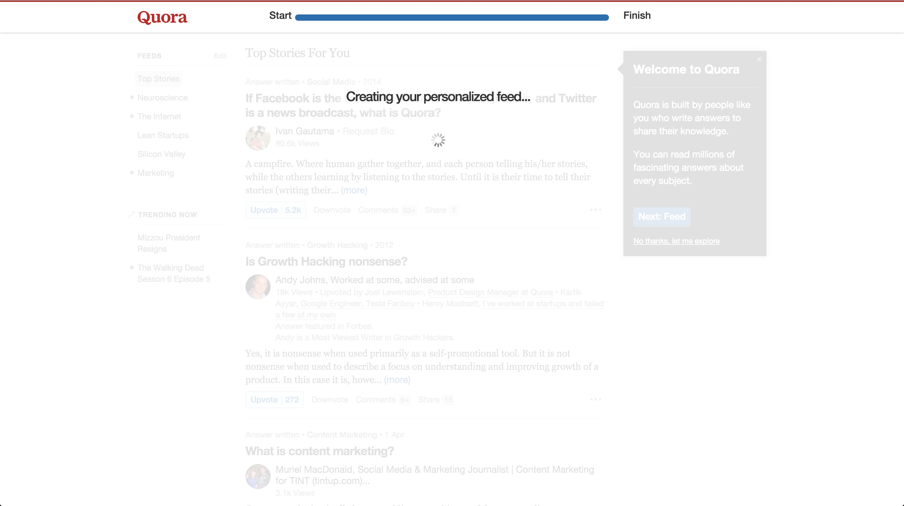 user onboarding step 14